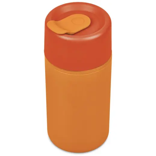 Kooshty Cuba Plastic Double-Wall Tumbler Orange